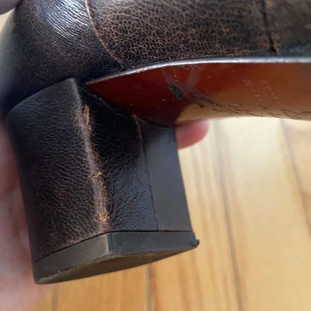 Chie Mihara Ankle boots size 37/US 7 Brown - Picture 6 of 8